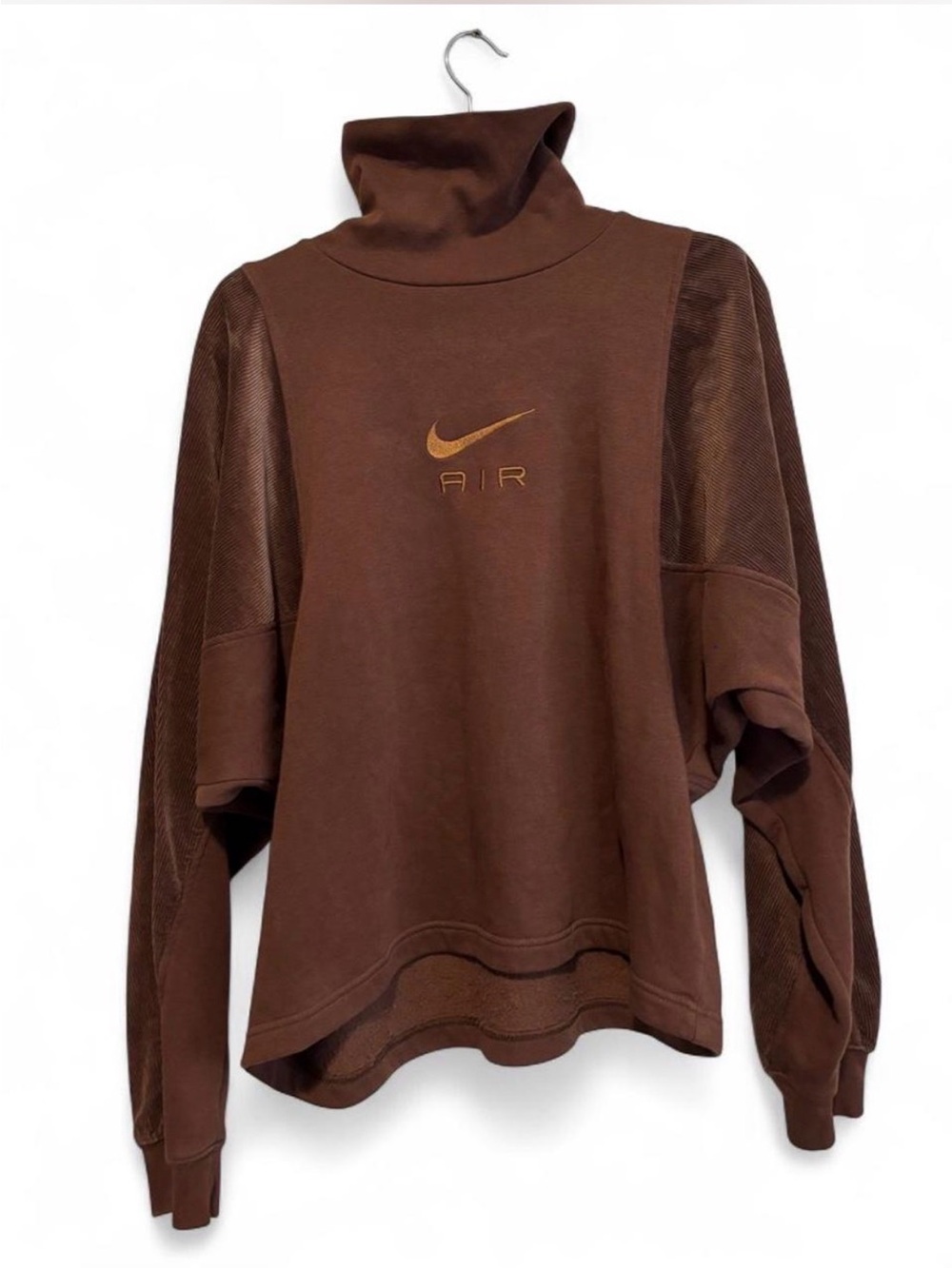 Nike Brown Cowl Neck AIR Sweatshirt - Women's